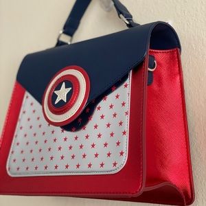 Disney Marvel Captain America by Danielle Nicole Handbag